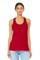 BELLA + CANVAS® Women's Relaxed Fit Racerback Tank with Airlume Cotton and Sustainable Retail Design